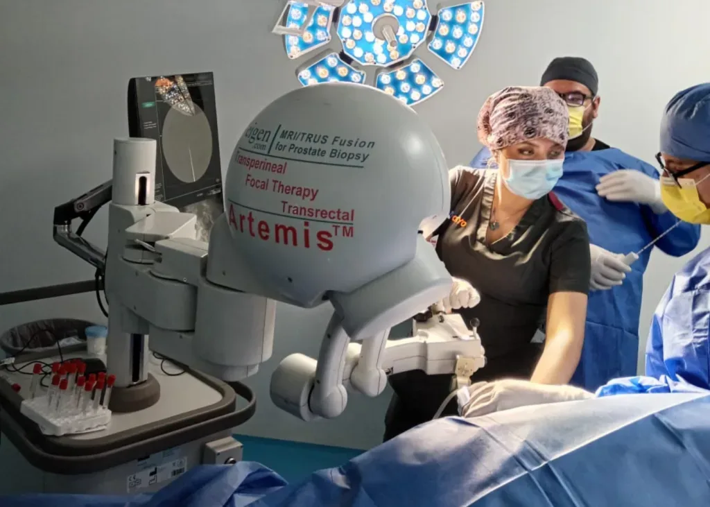 estudios tratamiento focal prostata cancer